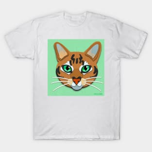 Paper Cut Cats Series! Tiger T-Shirt